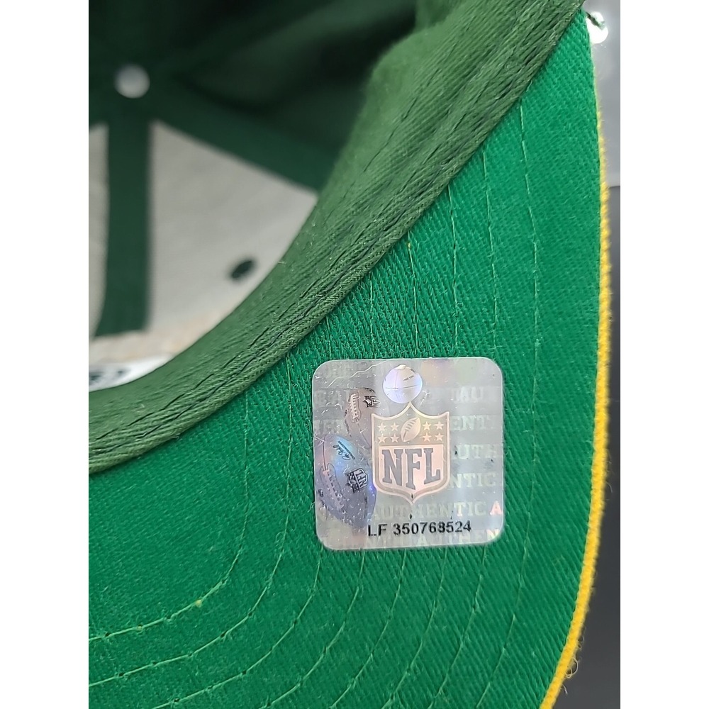 GREEN BAY PACKERS REEBOK 90S SNAPBACK HAT CAP VINTAGE Nfl One Size Fits All Rare - Picture 8 of 10